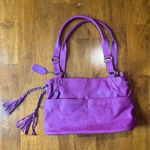 Great American Leather Works Hobo-Style/Y2K Shoulder Bag